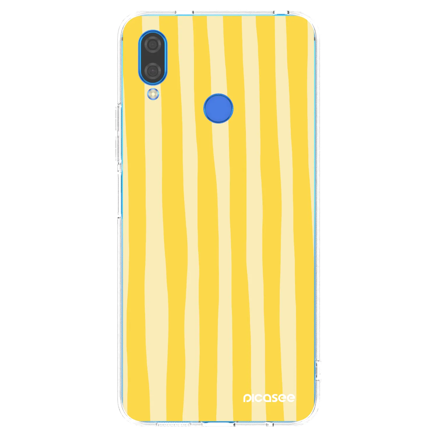 Picasee Huawei Nova 3i Hülle - Transparentes Silikon - Lines lemon