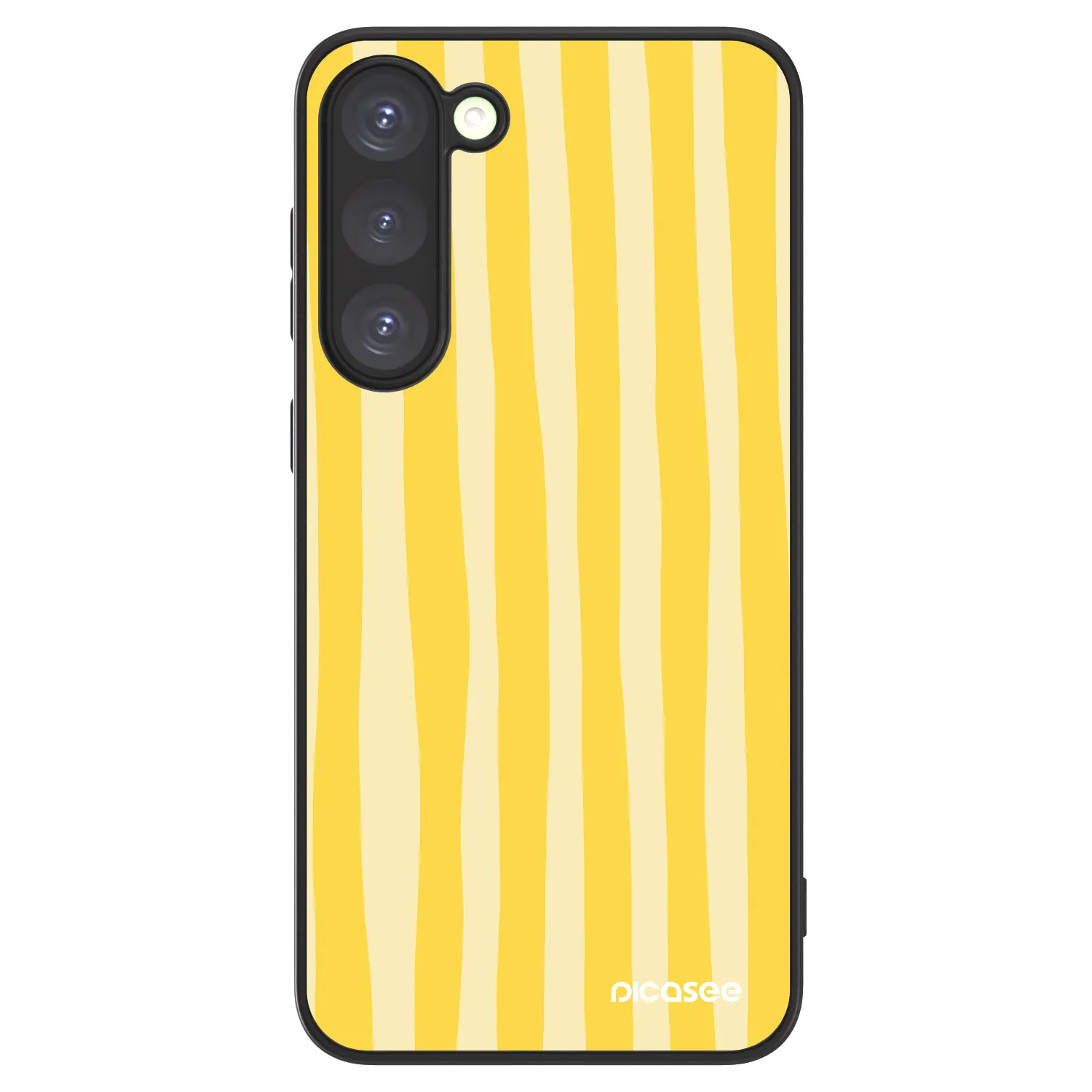 Picasee ULTIMATE CASE PowerShare für Samsung Galaxy S23+ 5G - Lines lemon