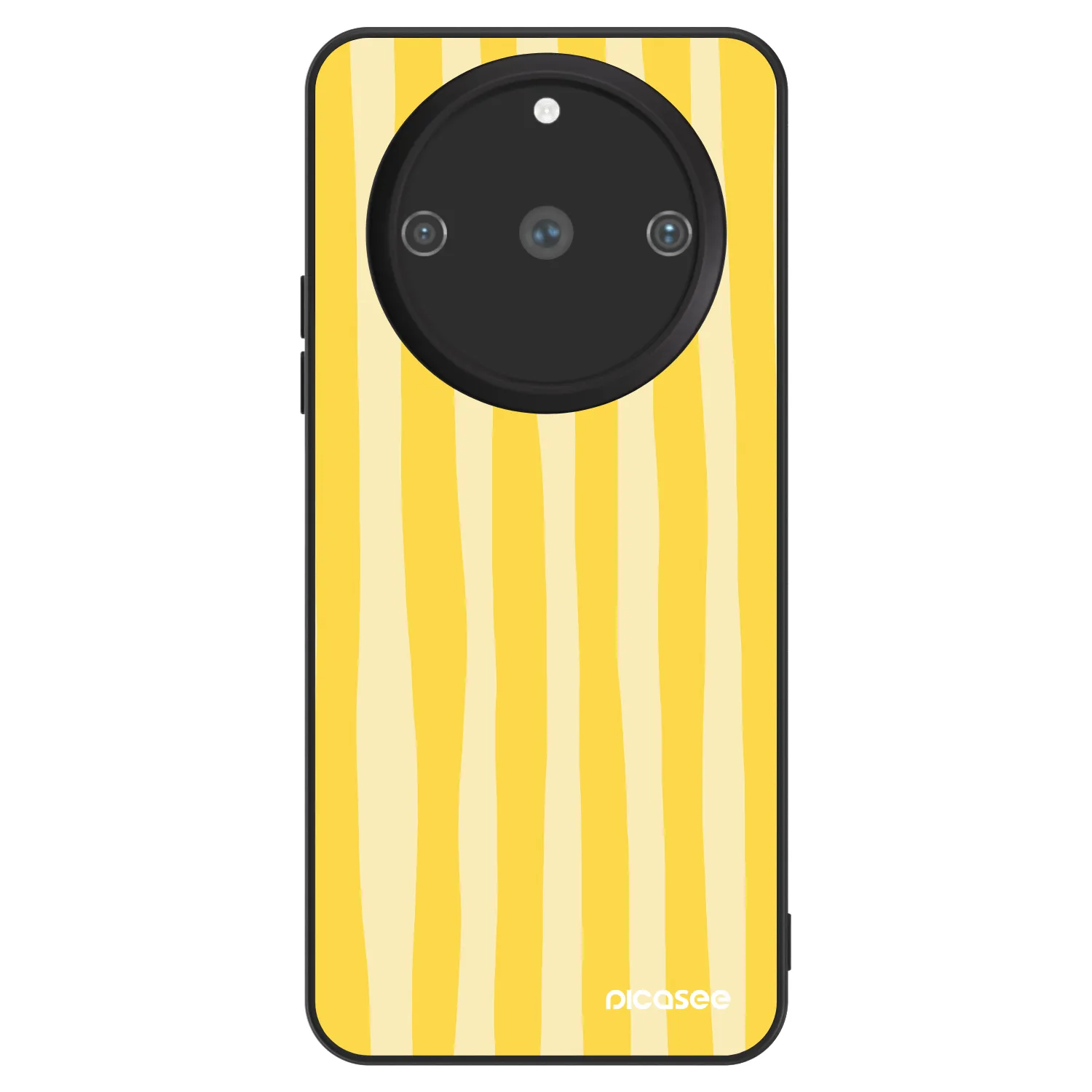 Picasee ULTIMATE CASE für Realme 11 Pro+ - Lines lemon