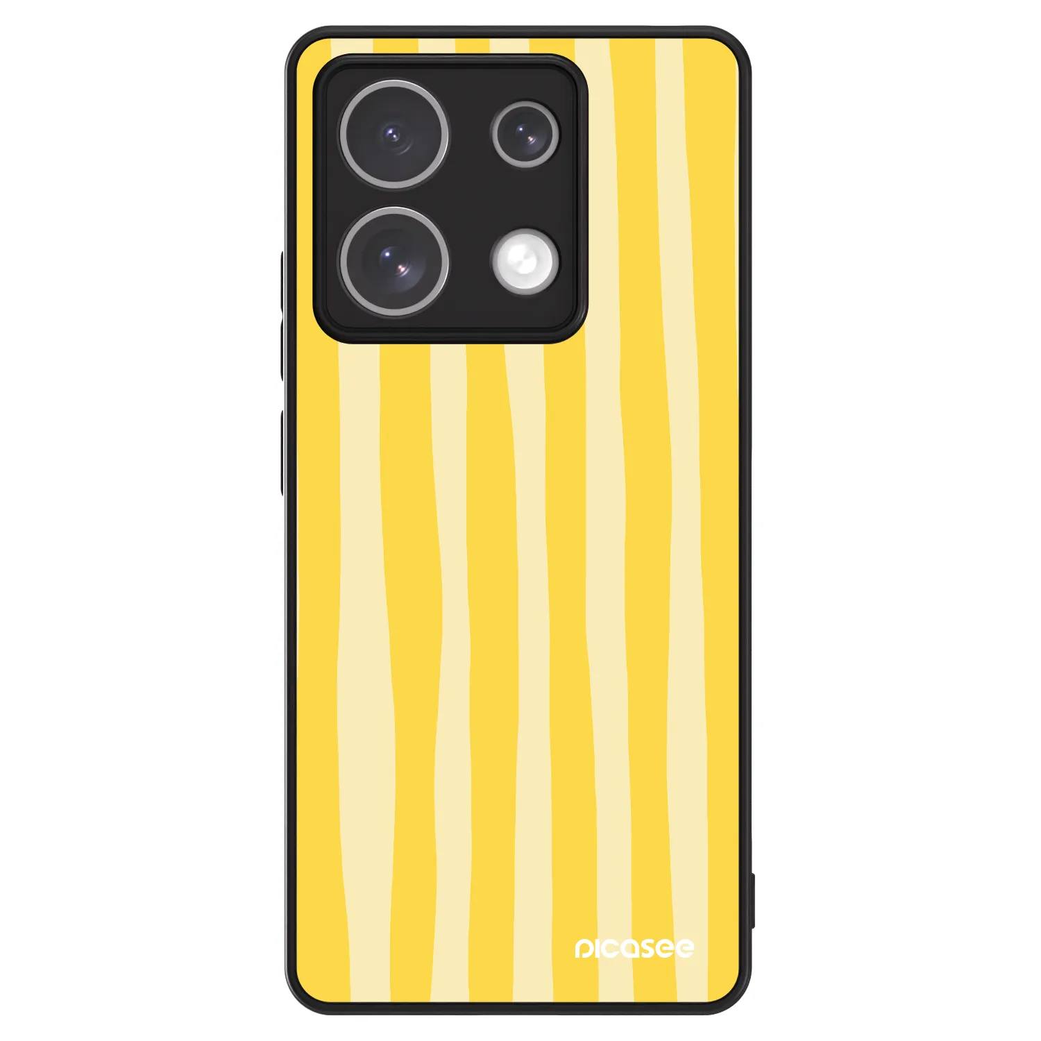 Picasee ULTIMATE CASE für Xiaomi Redmi Note 13 5G - Lines lemon