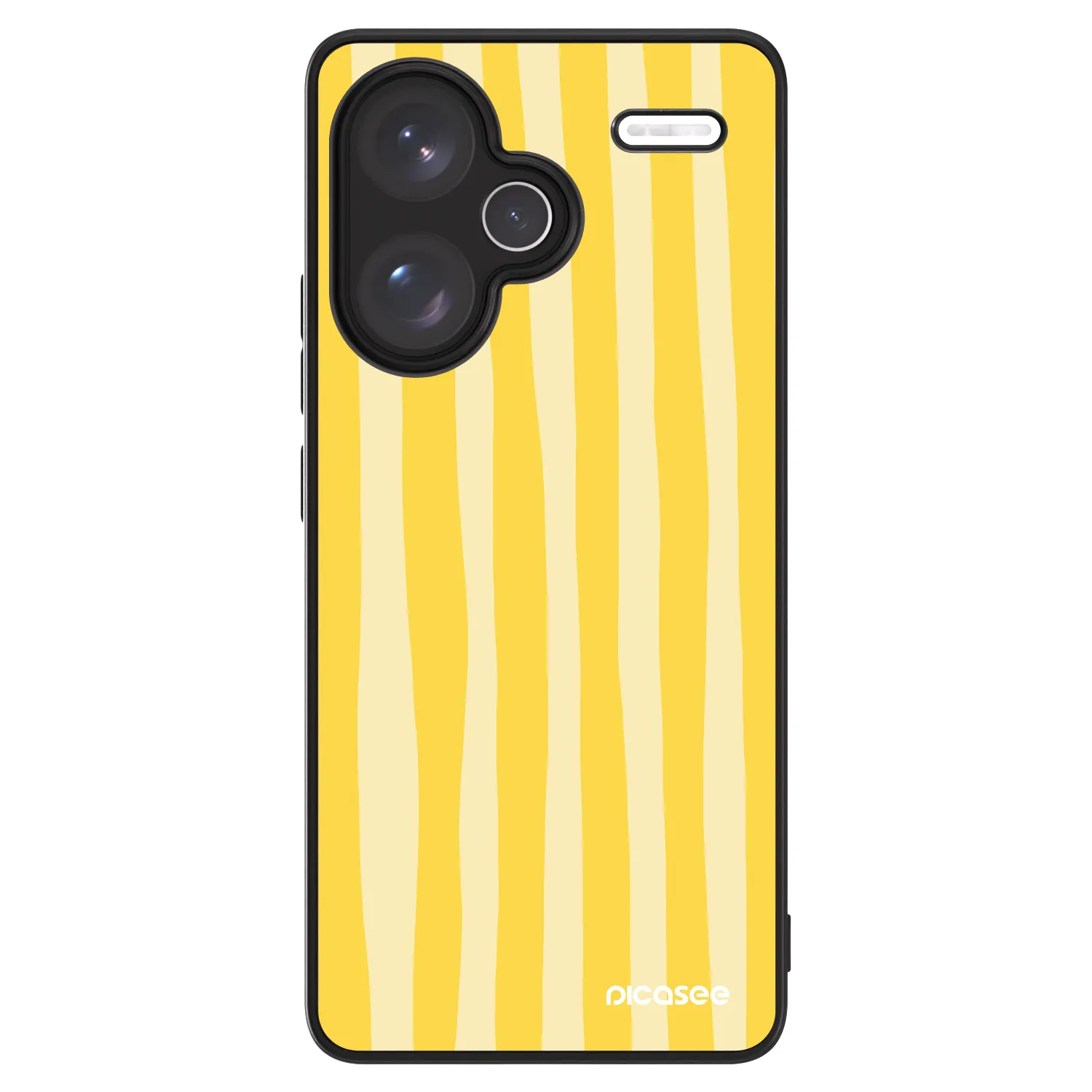 Picasee ULTIMATE CASE für Xiaomi Redmi Note 13 Pro+ 5G - Lines lemon