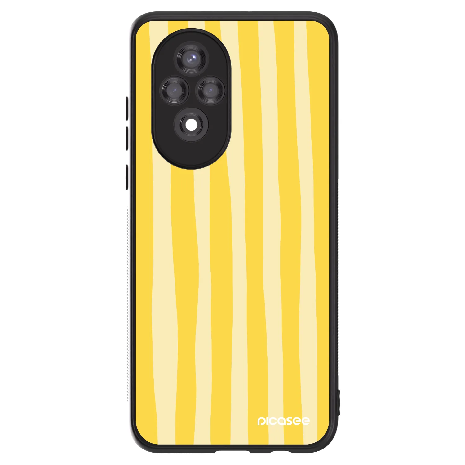 Picasee ULTIMATE CASE für Honor 200 Pro 5G - Lines lemon