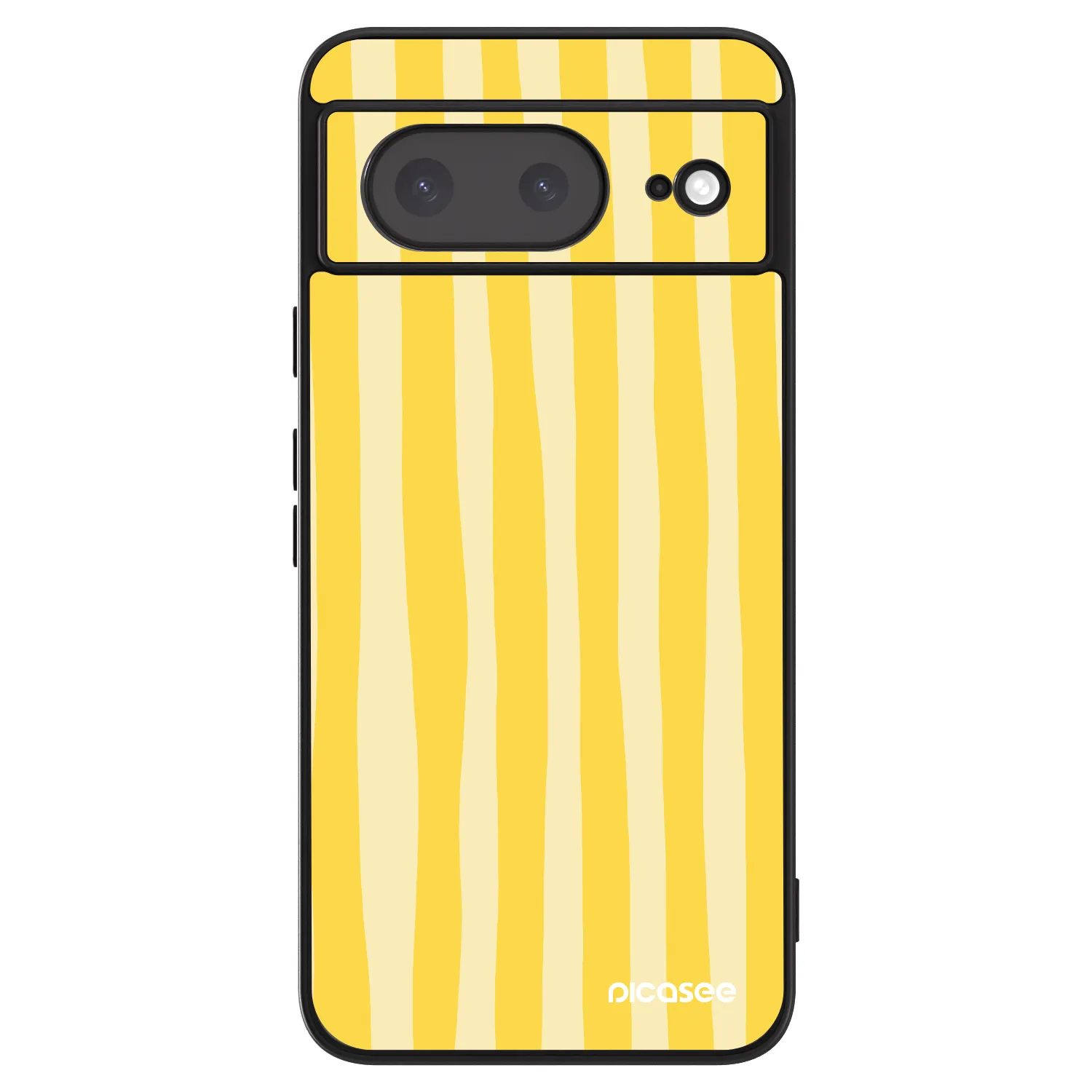 Picasee ULTIMATE CASE für Google Pixel 8a - Lines lemon