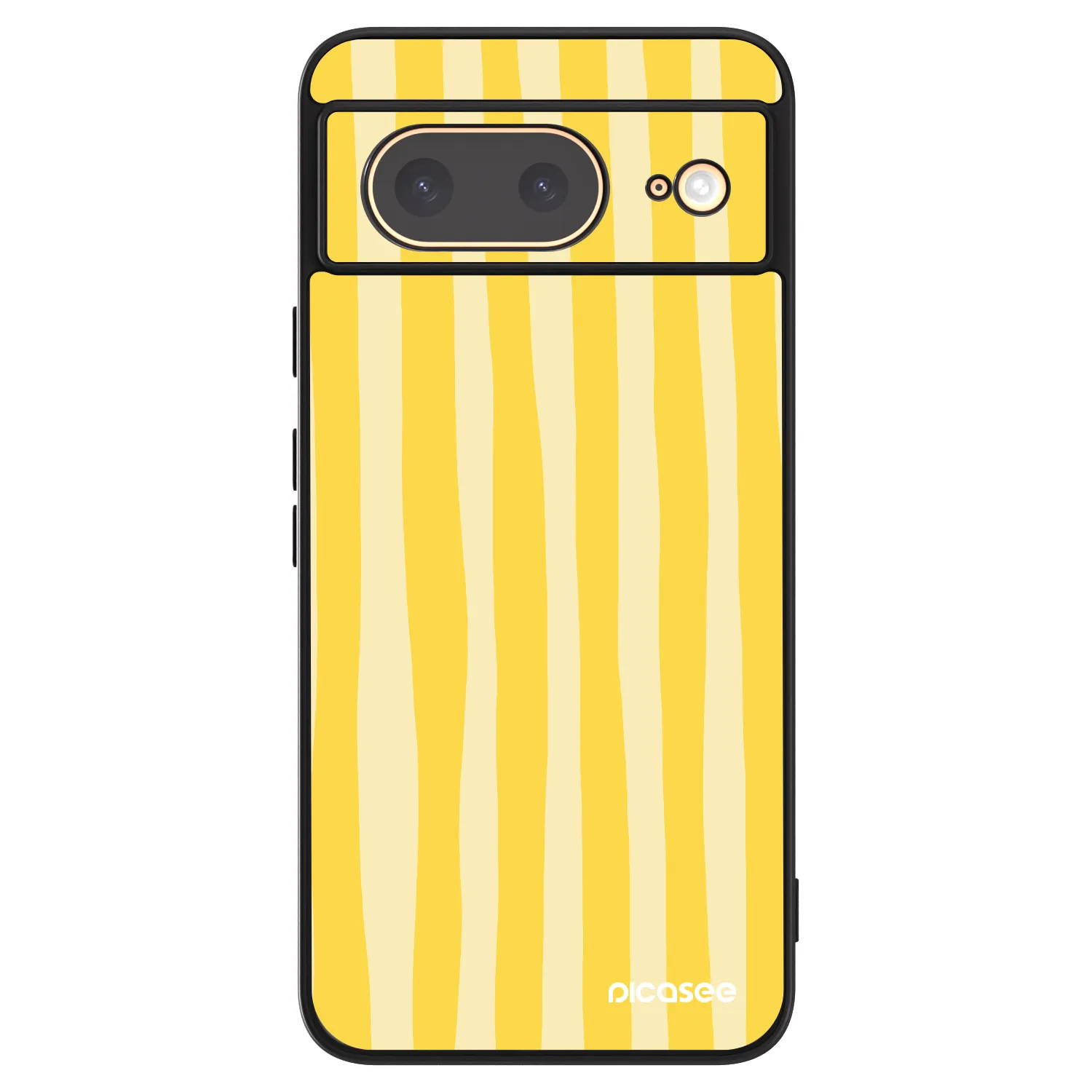 Picasee ULTIMATE CASE für Google Pixel 8 - Lines lemon