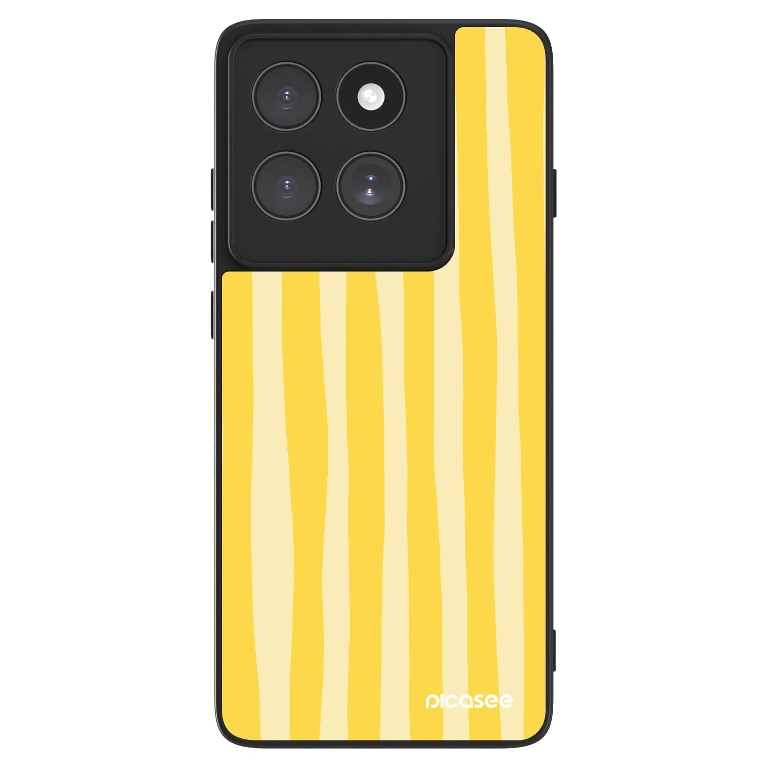 Picasee ULTIMATE CASE für Motorola Edge 60 Fusion - Lines lemon