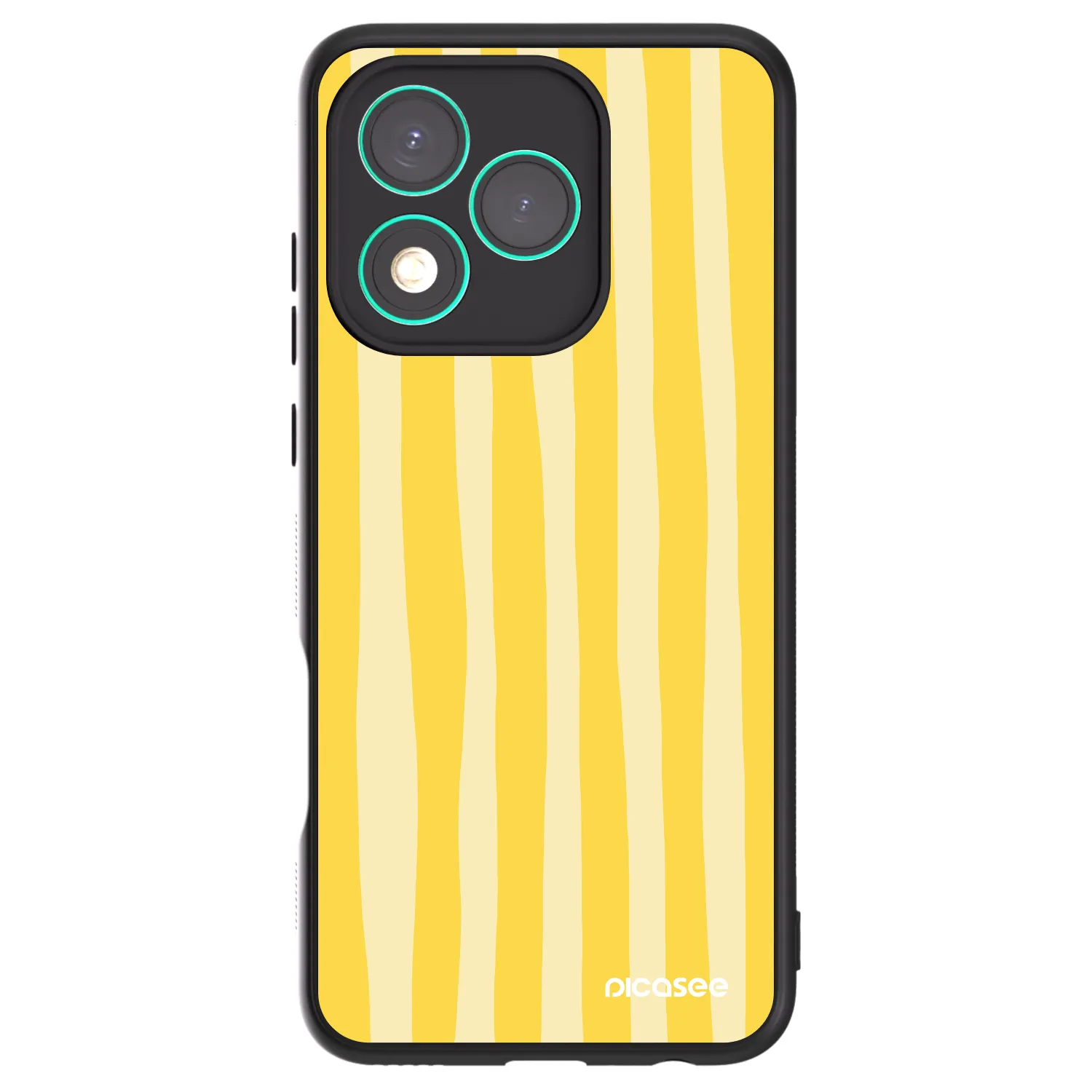 Picasee ULTIMATE CASE für Honor 400 Lite 5G - Lines lemon