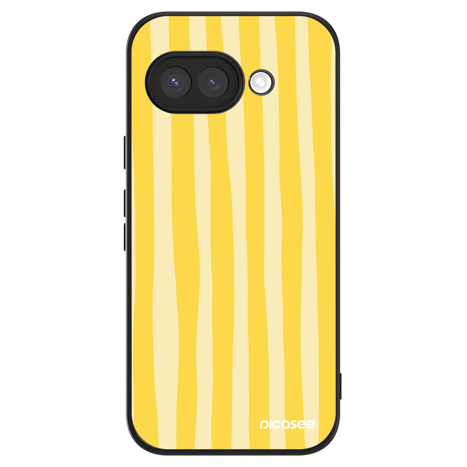 Picasee ULTIMATE CASE für Google Pixel 9a - Lines lemon