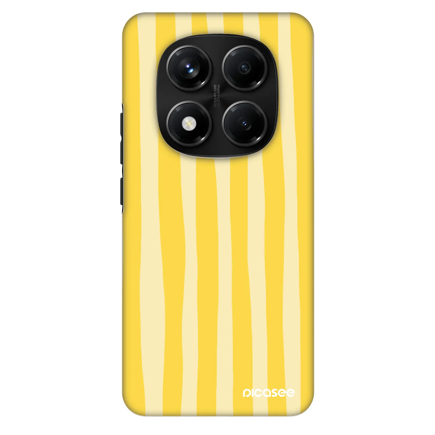 Picasee Fashion Case für Xiaomi Redmi Note 14 Pro+ 5G - Lines lemon