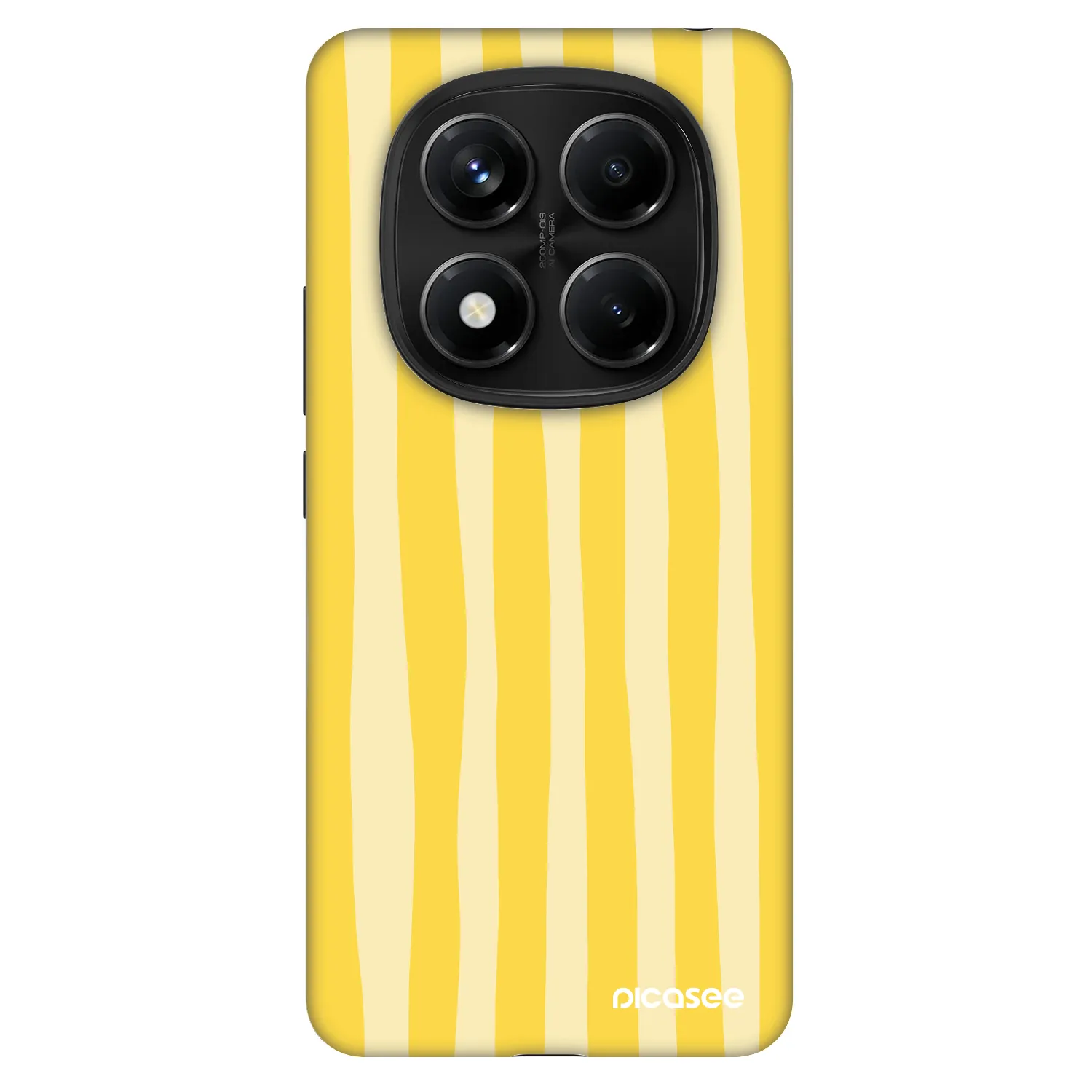 Picasee Fashion Case für Xiaomi Redmi Note 14 Pro 5G - Lines lemon