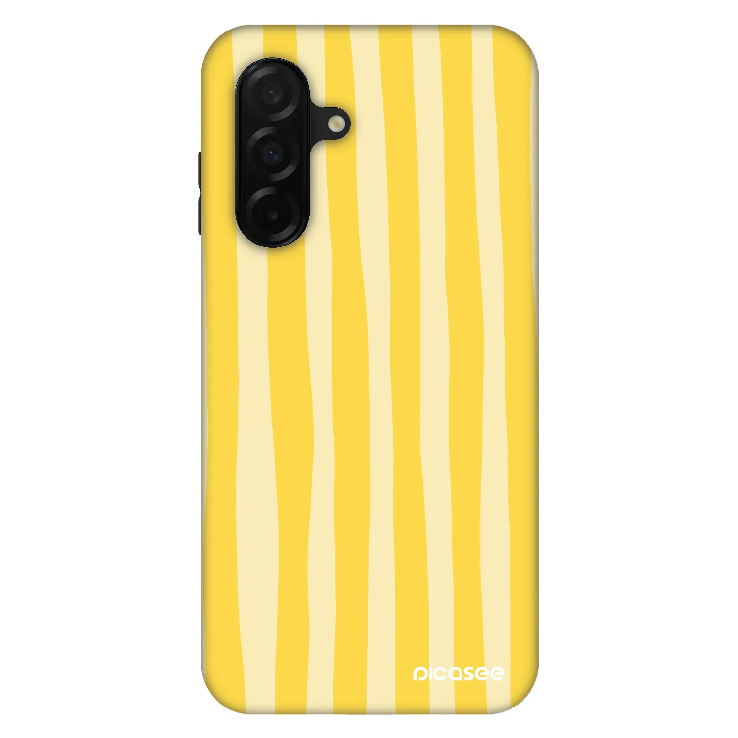 Picasee Fashion Case für Samsung Galaxy A26 5G A266B - Lines lemon