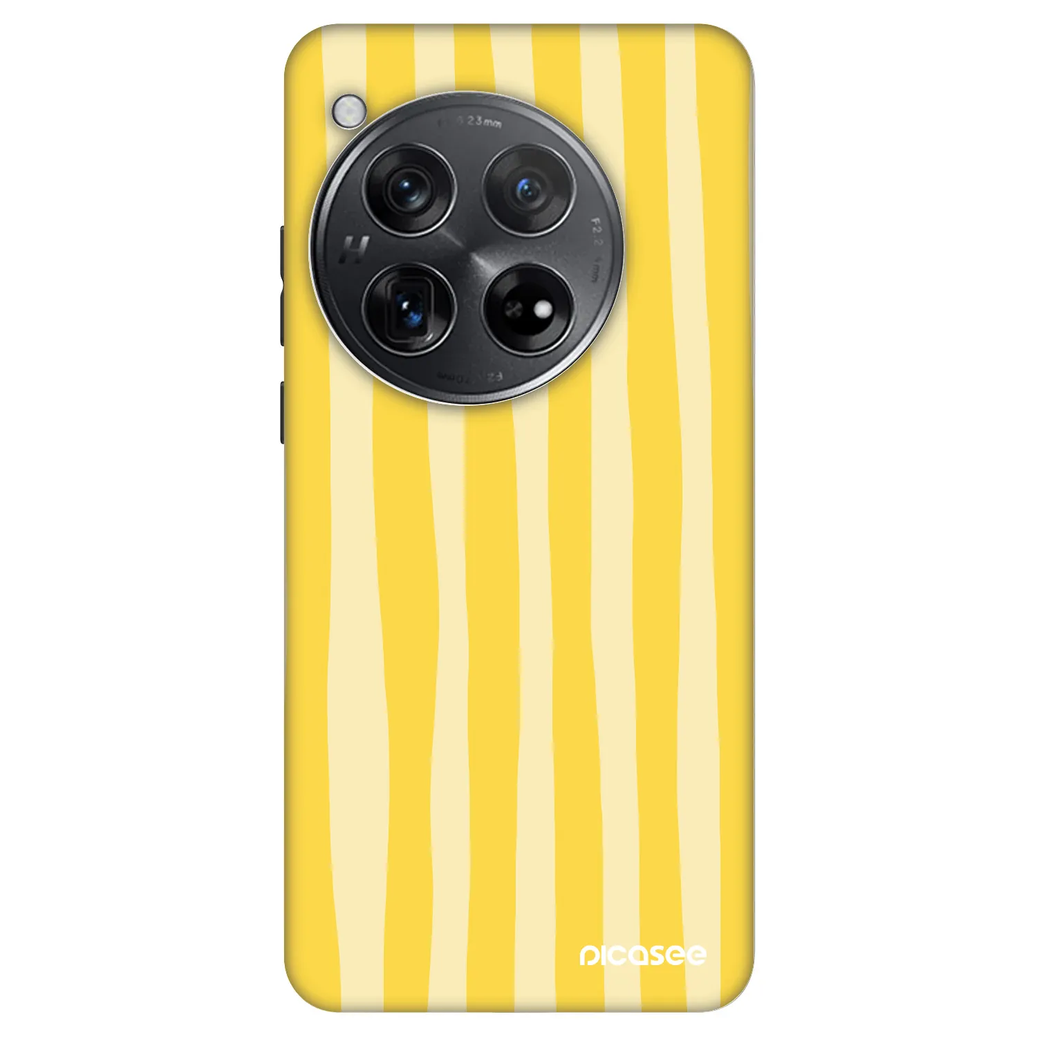 Picasee Fashion Case für OnePlus 12 5G - Lines lemon
