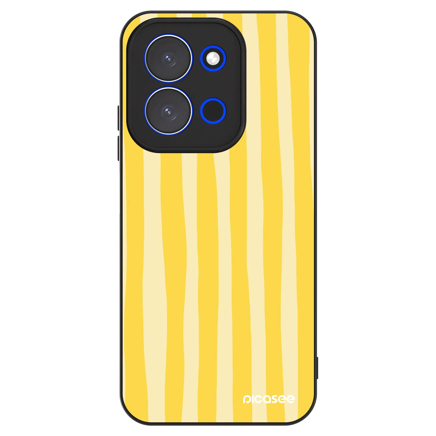 Picasee ULTIMATE CASE für Xiaomi Redmi 15C 4G - Lines lemon