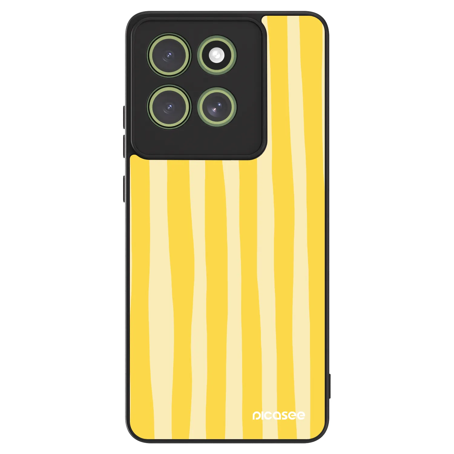 Picasee ULTIMATE CASE für Motorola Moto G86 Power 5G - Lines lemon