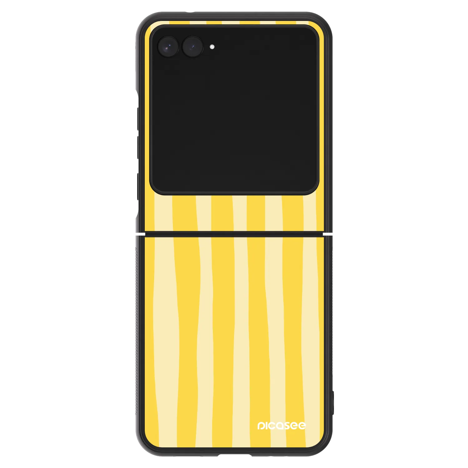 Picasee ULTIMATE CASE für Motorola Razr 60 - Lines lemon