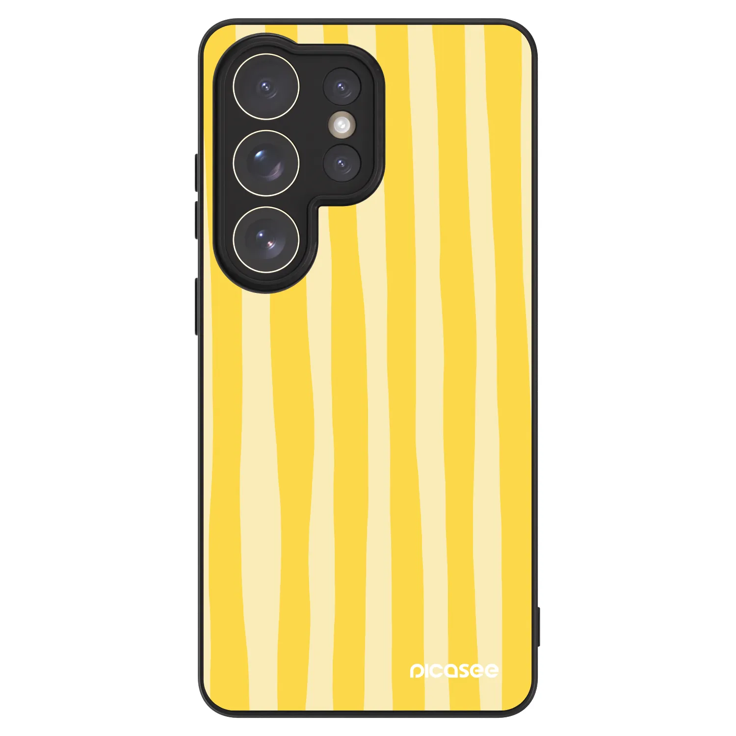 Picasee ULTIMATE CASE PowerShare für Samsung Galaxy S26 Ultra - Lines lemon