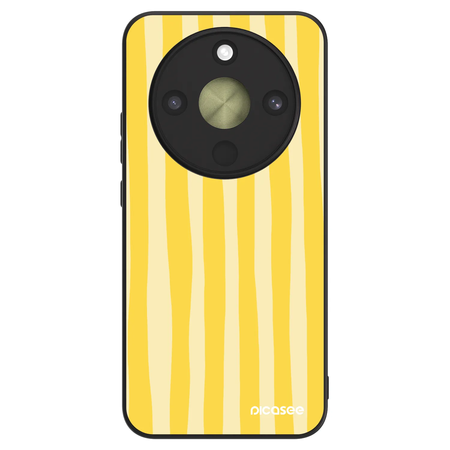 Picasee ULTIMATE CASE für Honor Magic8 Lite 5G - Lines lemon