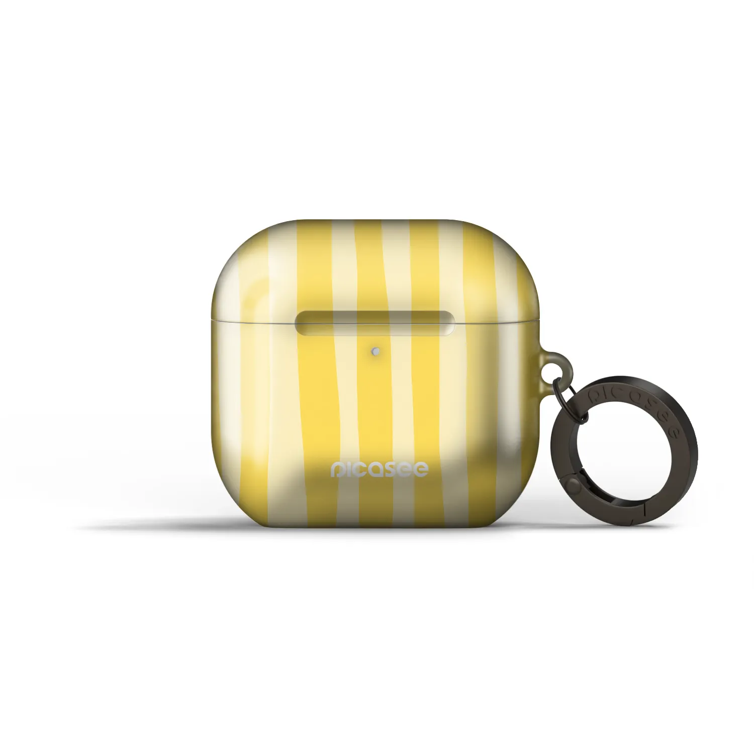 Picasee Obal pro Apple AirPods 4 - Lines lemon