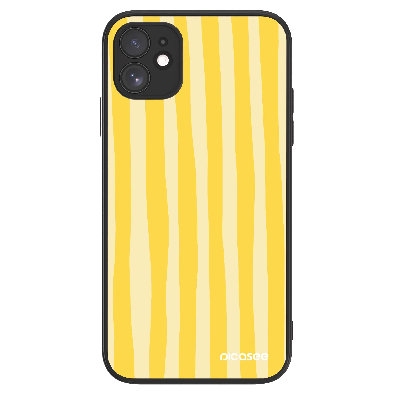 Picasee ULTIMATE CASE für Apple iPhone 11 - Lines lemon
