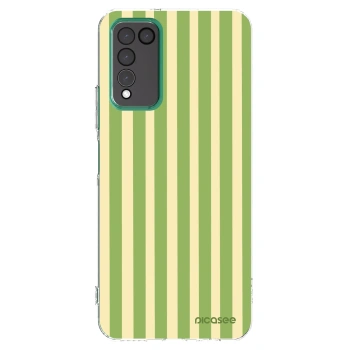Picasee Honor 10X Lite Hülle - Transparentes Silikon - Lines Matcha