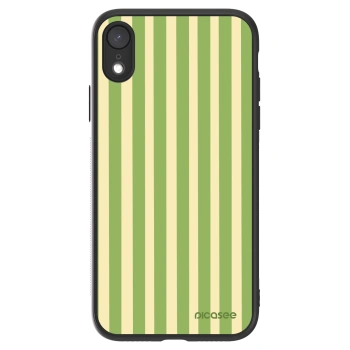 Picasee ULTIMATE CASE für Apple iPhone XR - Lines Matcha
