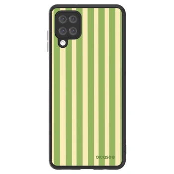 Picasee ULTIMATE CASE für Samsung Galaxy A12 A125F - Lines Matcha
