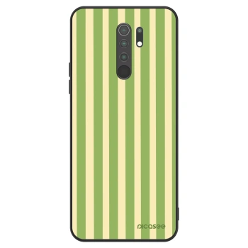 Hülle für Xiaomi Redmi 9 - Lines Matcha
