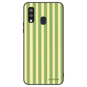 Hülle für Samsung Galaxy A40 A405F - Lines Matcha