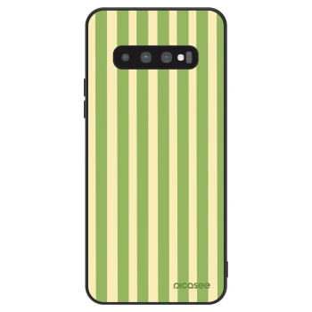 Hülle für Samsung Galaxy S10 G973 - Lines Matcha