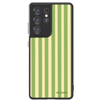 Picasee ULTIMATE CASE für Samsung Galaxy S21 Ultra 5G G998B - Lines Matcha