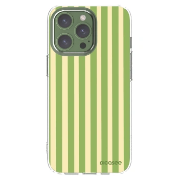 Picasee Apple iPhone 13 Pro Hülle - Transparentes Silikon - Lines Matcha
