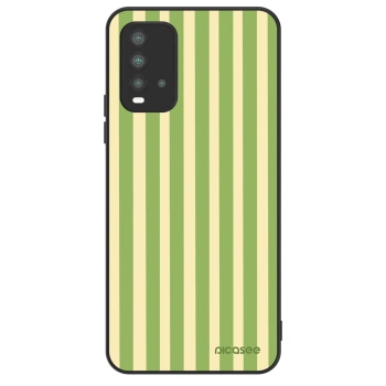 Hülle für Xiaomi Redmi 9T - Lines Matcha