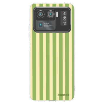 Picasee Xiaomi Mi 11 Ultra Hülle - Transparentes Silikon - Lines Matcha