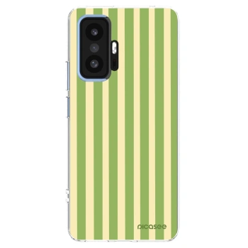 Picasee Xiaomi 11T Pro Hülle - Transparentes Silikon - Lines Matcha