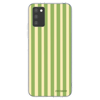 Hülle für Samsung Galaxy A03s A037G - Lines Matcha