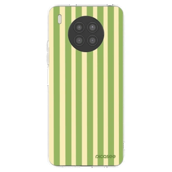 Picasee Huawei Nova 8i Hülle - Transparentes Silikon - Lines Matcha