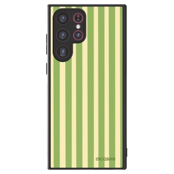 Picasee ULTIMATE CASE für Samsung Galaxy S22 Ultra 5G - Lines Matcha