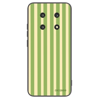 Picasee Honor Magic4 Lite 5G Hülle - Schwarzes Silikon - Lines Matcha