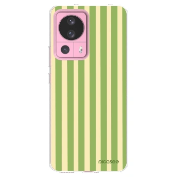 Picasee Xiaomi 13 Lite Hülle - Transparentes Silikon - Lines Matcha