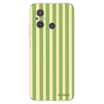 Picasee Xiaomi Redmi 12C Hülle - Transparentes Silikon - Lines Matcha