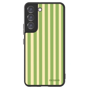 Picasee ULTIMATE CASE PowerShare für Samsung Galaxy S22 5G - Lines Matcha