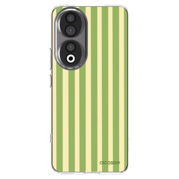 Picasee Honor 90 5G Hülle - Transparentes Silikon - Lines Matcha