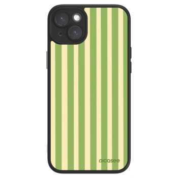 Picasee ULTIMATE CASE für Apple iPhone 15 Plus - Lines Matcha