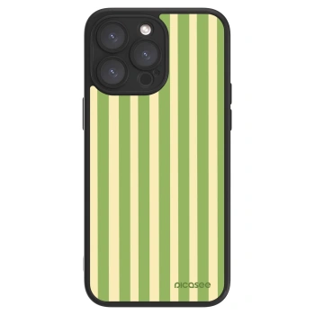 Picasee ULTIMATE CASE MagSafe für Apple iPhone 15 Pro Max - Lines Matcha