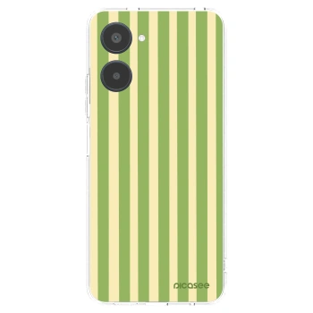 Picasee Realme 10 4G Hülle - Transparentes Silikon - Lines Matcha