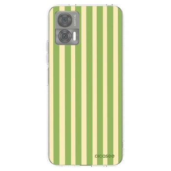 Picasee Motorola Edge 30 Neo Hülle - Transparentes Silikon - Lines Matcha