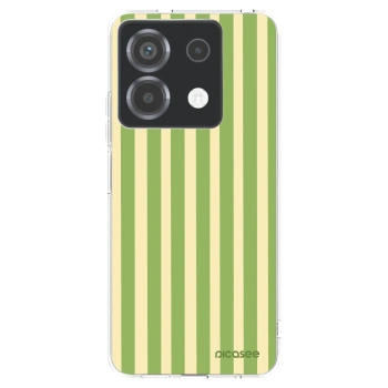 Picasee Xiaomi Poco X6 Hülle - Transparentes Silikon - Lines Matcha