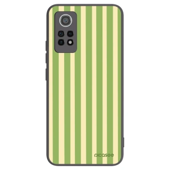 Picasee Xiaomi Redmi Note 12 Pro 4G Hülle - Schwarzes Silikon - Lines Matcha