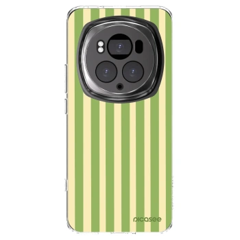 Picasee Honor Magic6 Pro Hülle - Transparentes Silikon - Lines Matcha