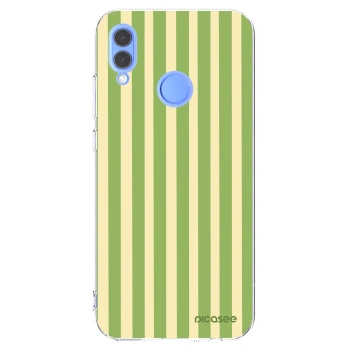 Picasee Huawei P Smart 2019 Hülle - Transparentes Silikon - Lines Matcha
