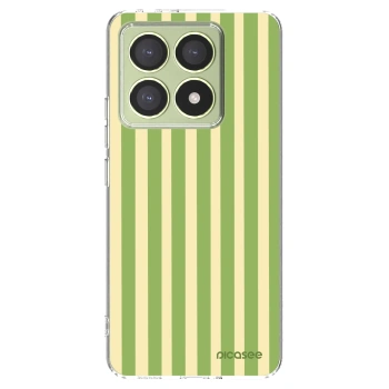 Picasee Xiaomi 14T Hülle - Transparentes Silikon - Lines Matcha